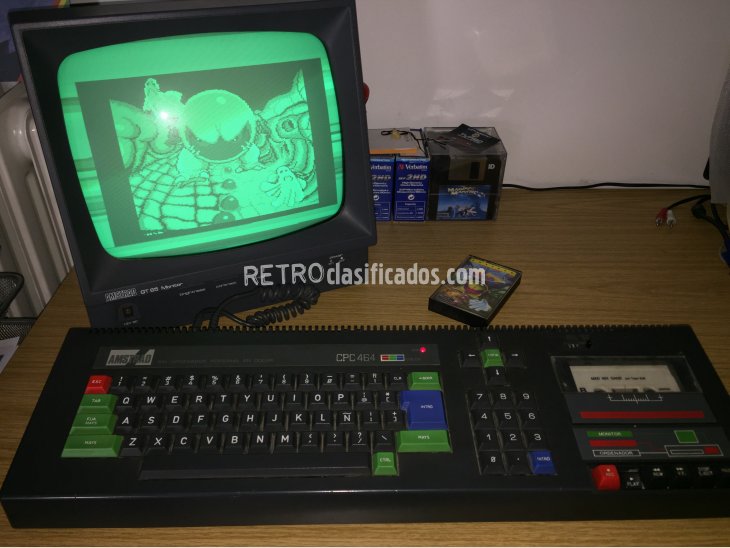 Amstrad CPC464 Ordenador original completo 3