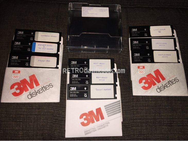 Lote de juegos Commodore 64 1