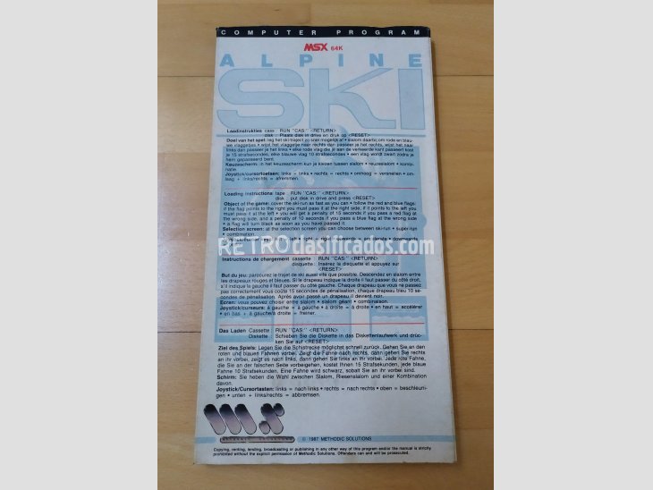  Alpine Ski Double Brain! 1987 2
