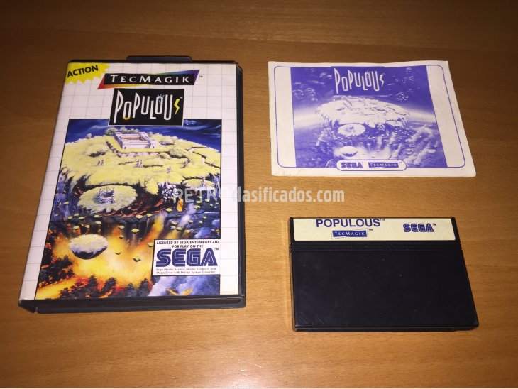 Populous original Sega Master System 1