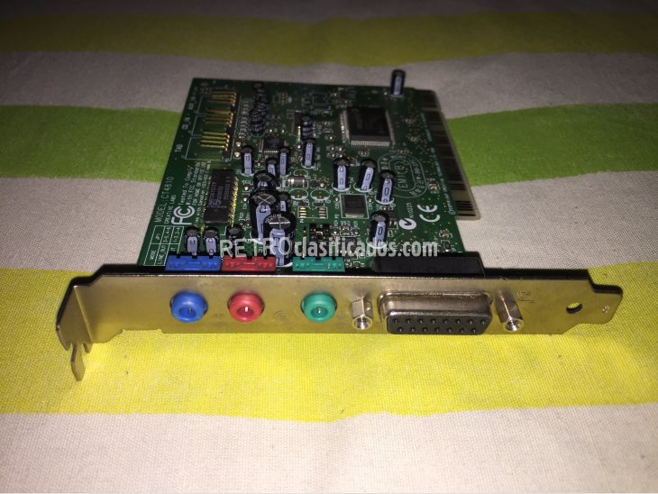 Tarjeta De Sonido Creative Sound Blaster CT4810 2