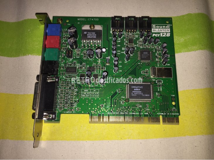 Tarjeta de Sonido Creative Sound Blaster Ct4700 1