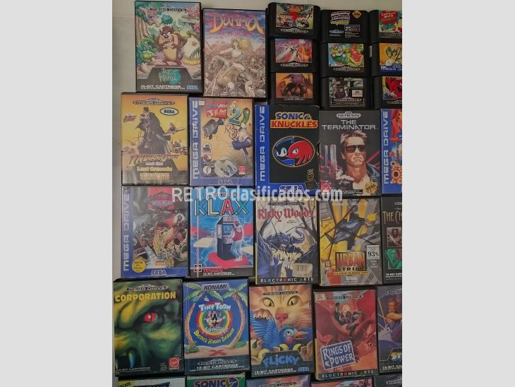Se venden 58 juegos de Sega Mega Drive 2