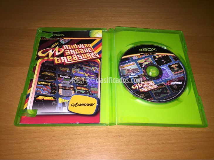 Midway Arcade Treasures juego original XBOX 4