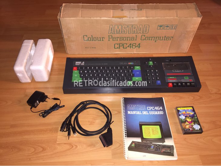 Amstrad CPC464 Ordenador original completo 1