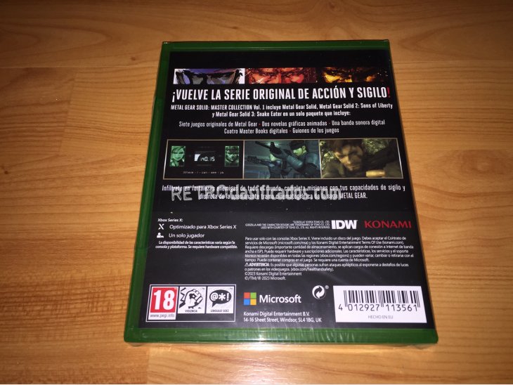 Metal Gear Solid Master Collection Vol I 3
