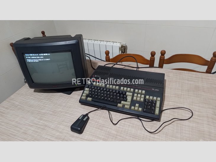 SINCLAIR PC200 + MONITOR SINCLAIR 14 1
