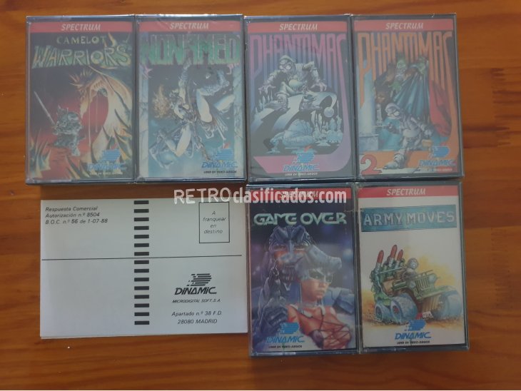 Pack 6 juegos con precinto original 1