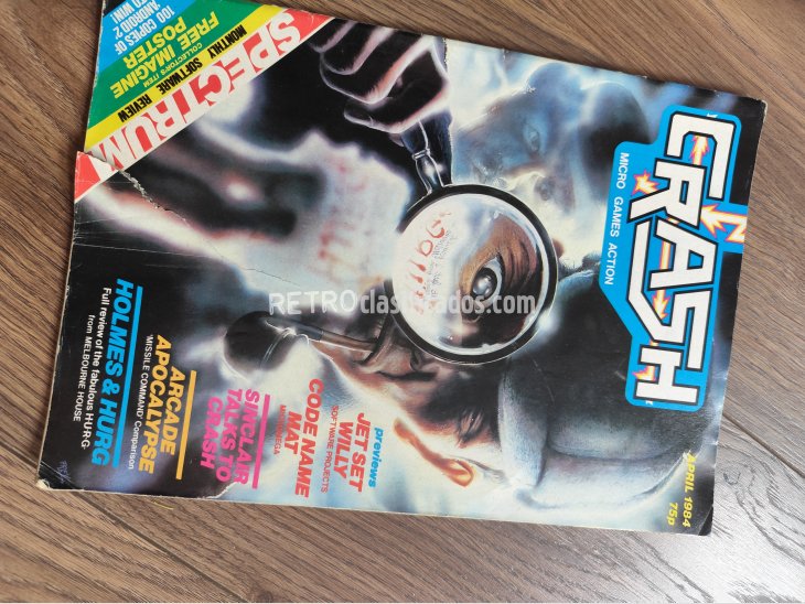 Se vende lote de revistas inglesas Crash en perfecto estado 1