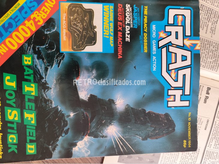 Se vende lote de revistas inglesas Crash en perfecto estado 3