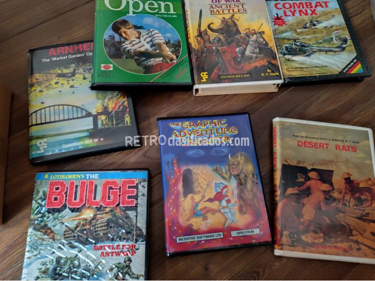LOTE DE MAS DE 300 JUEGOS DE SPECTRUM 3