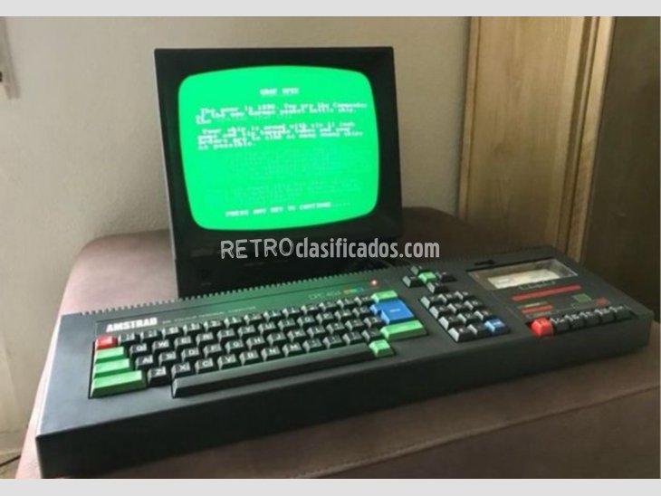 AMSTRAD CPC 464 Y MONITOR EN PERFECTO ESTADO. IMPECABLE.   2