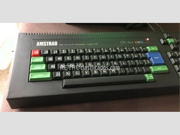 AMSTRAD CPC 464 Y MONITOR EN PERFECTO ESTADO. IMPECABLE.   3