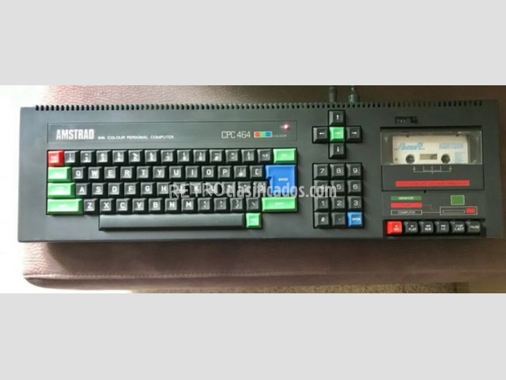 AMSTRAD CPC 464 Y MONITOR EN PERFECTO ESTADO. IMPECABLE.   4