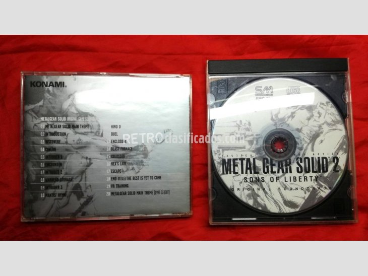 BSO Metal Gear 1 y 2  3