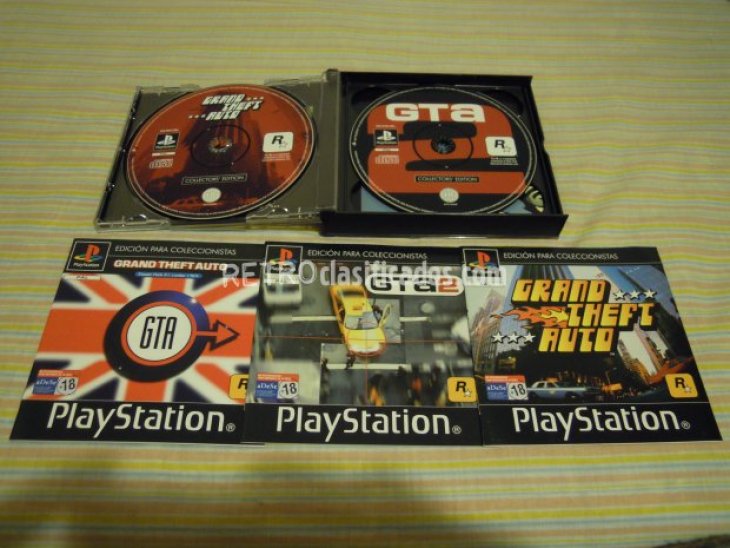 PS1 GRAND THEFT AUTO ED.COLECC. NUEVO 5