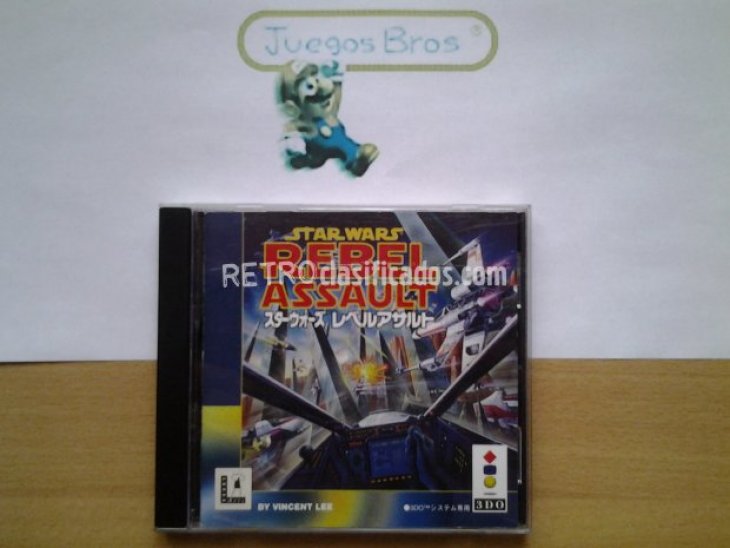Star Wars Rebel Assault 3DO Lucas Arts 1