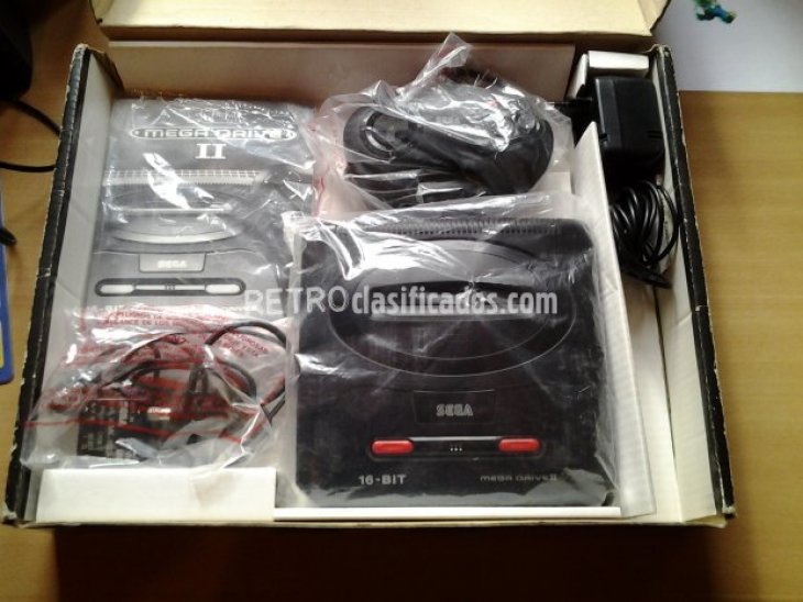 Consola Megadrive 2 Completa 2