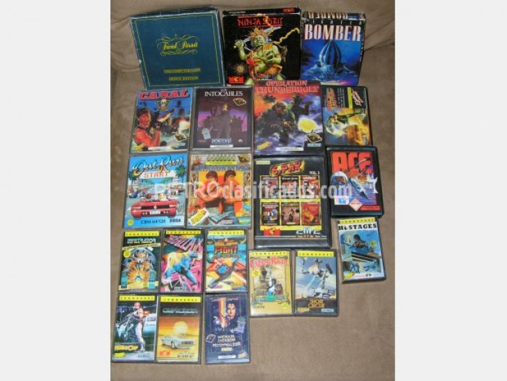 Pack de 25 juegos para Commodore 64/128