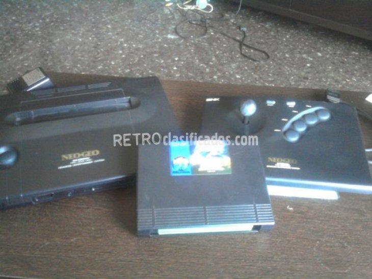 Neogeo Aes Japo con muchas cosas 2