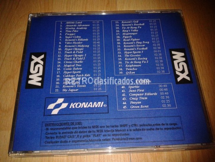 MSX CD COMPILATION - Vol 1.(KONAMI) 3