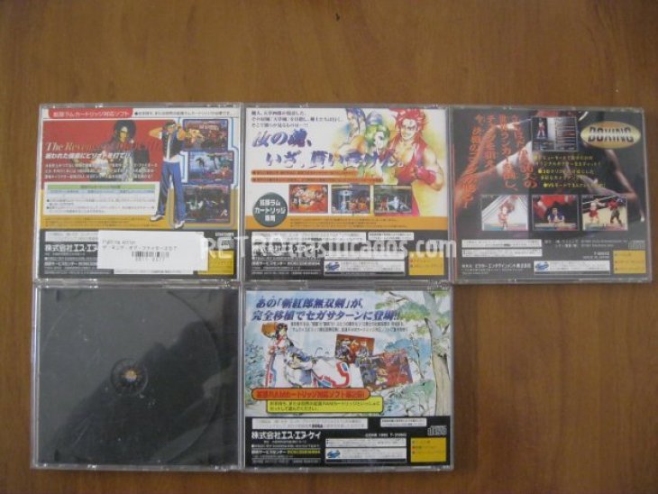 Juegos saturn japoneses 2