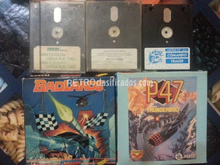 discos y casetes amstrad y spectrum 2