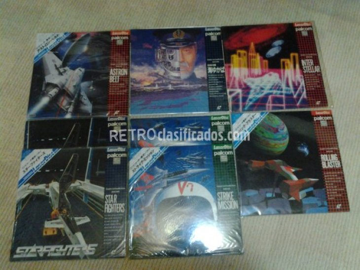 msx palcom con reproductor LD y juegos 3