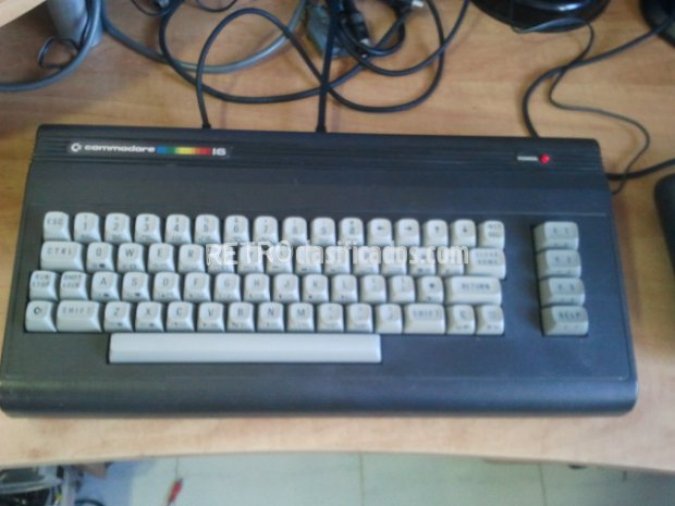 COMMODORE 16 + DATASSETTE 1531