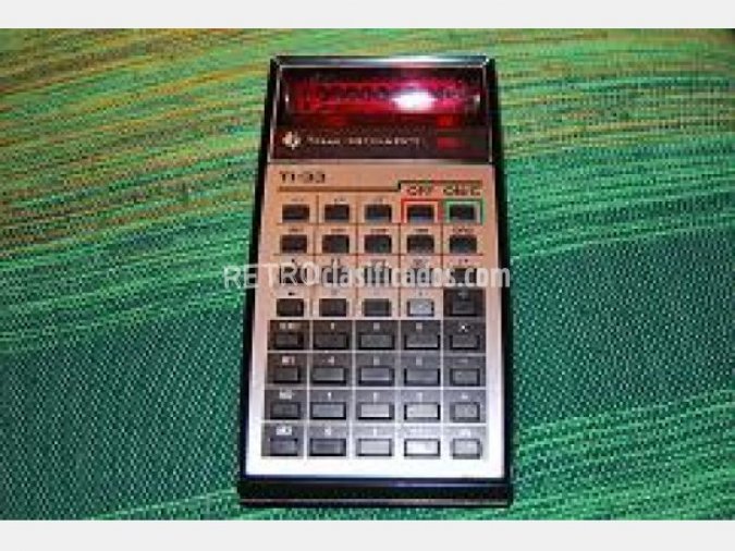 calculadora texas instruments ti-33