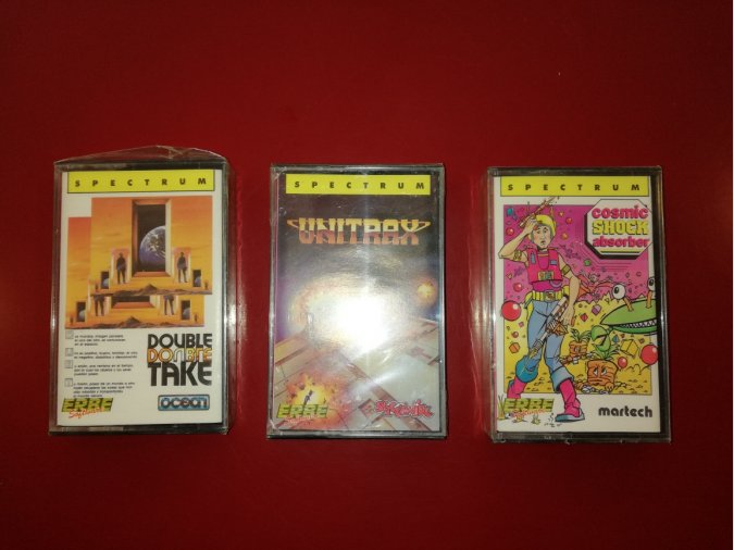 PACK 3 JUEGOS SPECTRUM NUEVOS PRECINTADOS