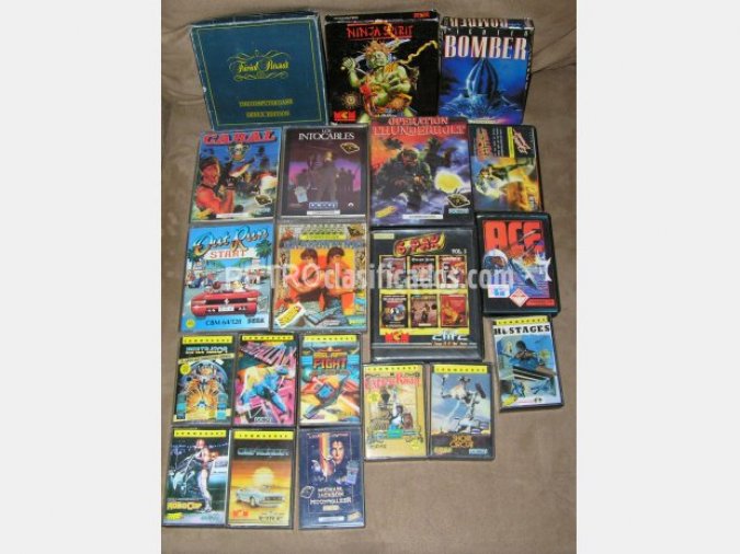 Pack de 25 juegos para Commodore 64/128