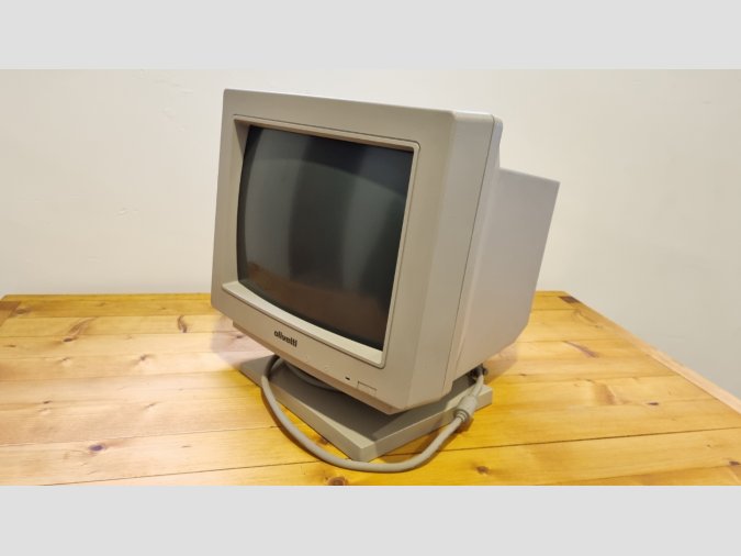 Monitor PC CRT VGA Olivetti de 14