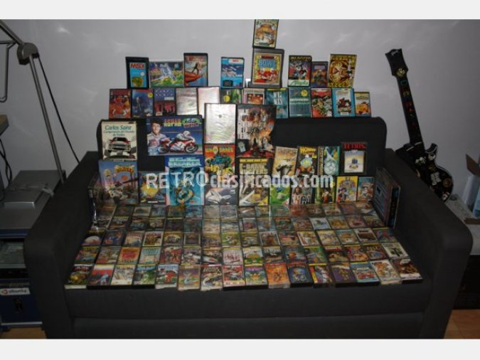 Vendo lote de 123 juegos MSX