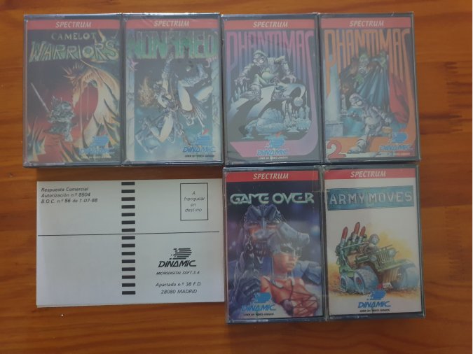 Pack 6 juegos con precinto original