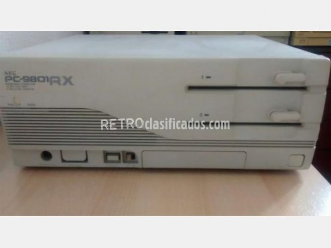 Ordenador japonés NEC PC-9801RX (1988)