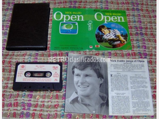 NICK FALDO JUEGA EL OPEN Version ESTUCHE