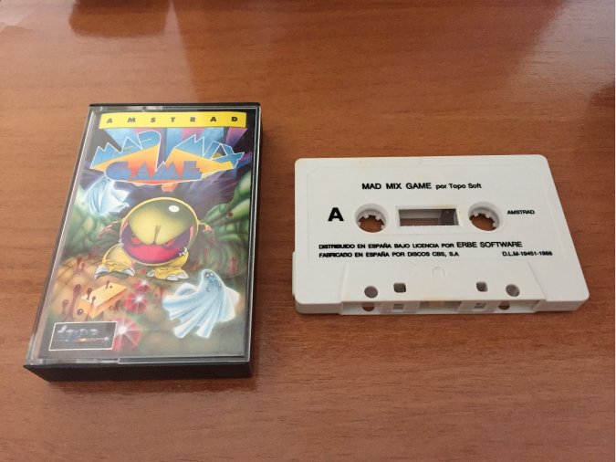 Mad Mix Game juego original Amstrad