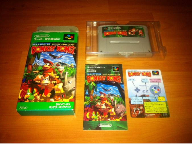 Donkey Kong Country juego original Super Nintendo