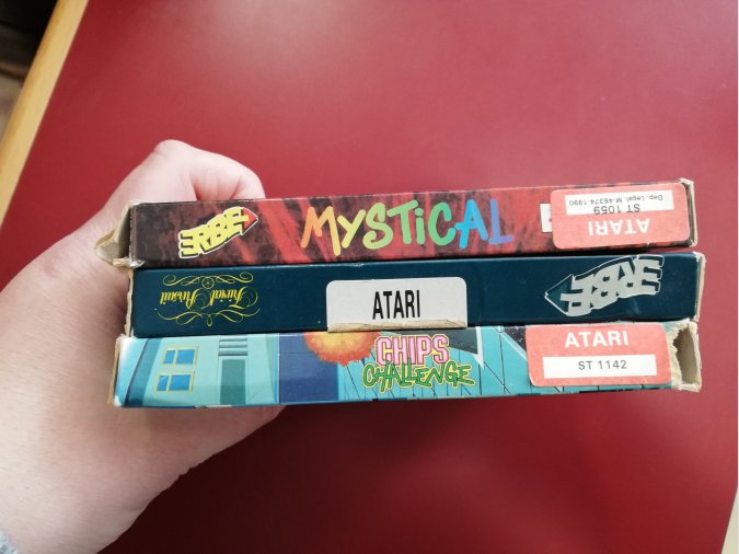 PACK 3 JUEGOS ATARI DISCO