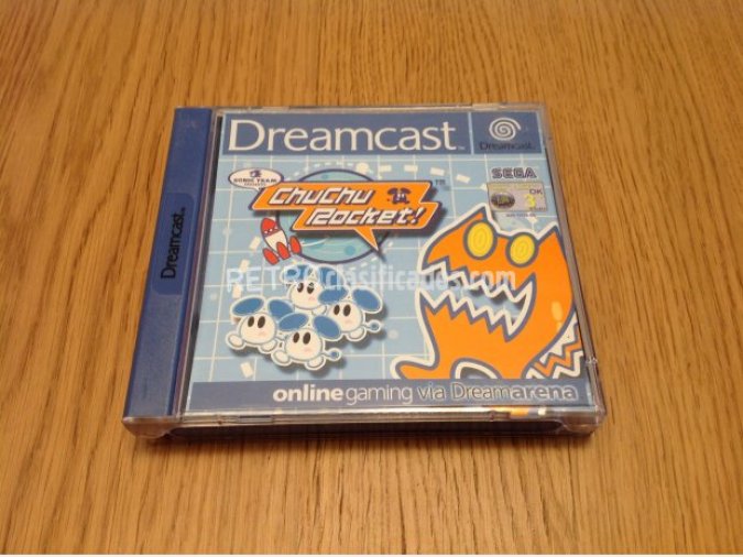 CHU CHU ROCKET DREAMCAST PAL COMPLETO