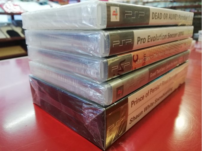 PACK 6 JUEGOS PSP PRECINTADOS