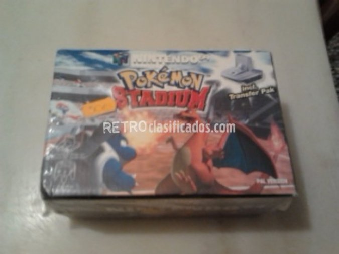 POKEMON STADIUM N64 NUEVO A ESTRENAR VENDIDO