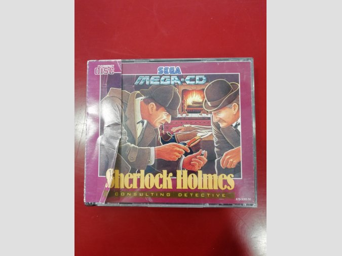 JUEGO PARA SEGA MEGA-CD SHERLOCK HOLMES CONSULTING DETECTIVE