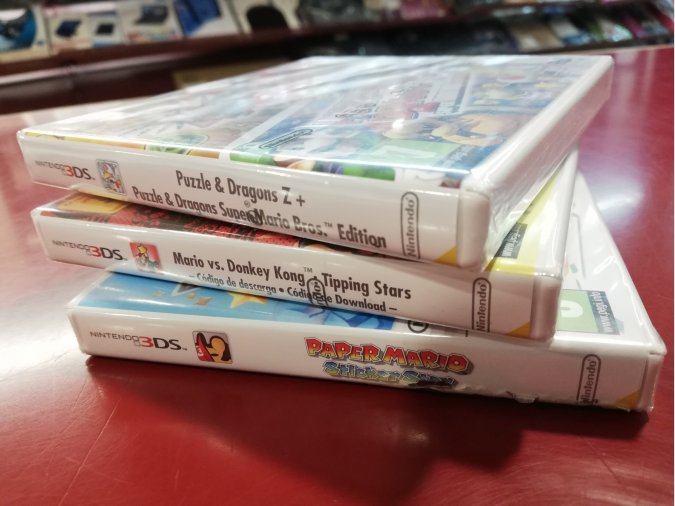 PACK 3 JUEGOS NINTENDO 3DS PRECINTADOS