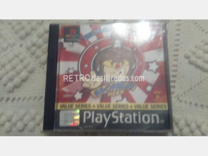 MONKEY HERO PSX PLAYSTATION VENDIDO