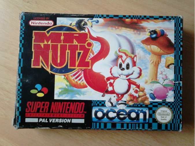 MR NUTZ SNES PAL ESPAÑA