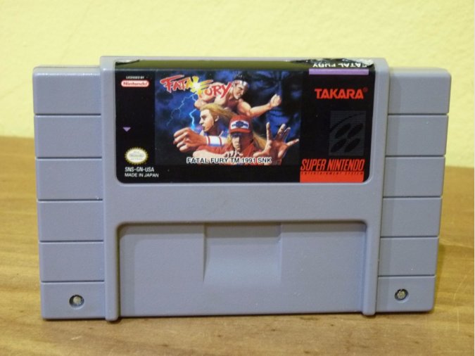 FATAL FURY SNES NTSC USA