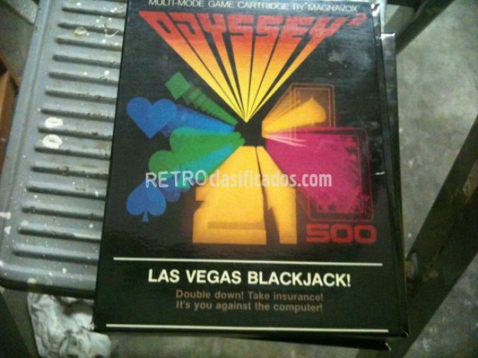 las vegas blackjack videopac