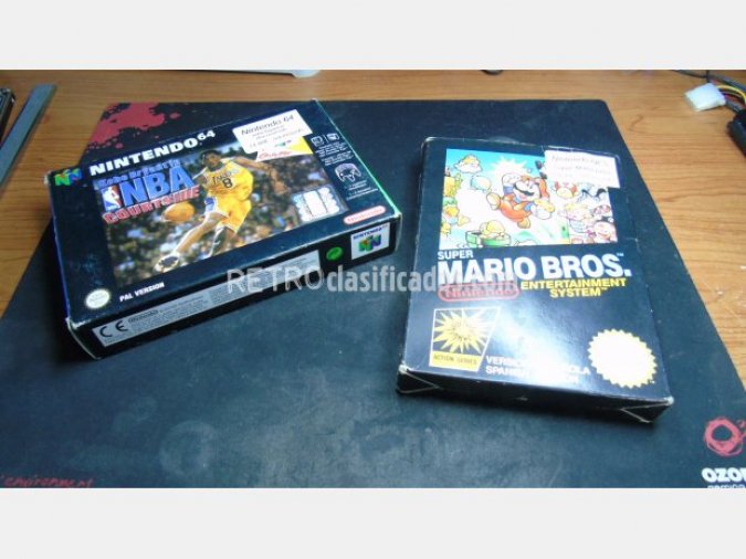 VENTA DE CONSOLAS Y JUEGOS RETRO